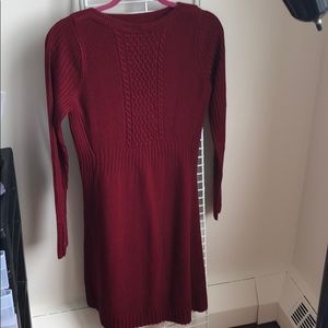 Red the limited sweater dress